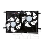 TYC 621930 Dual Radiator and Condenser Fan Assembly - view 3