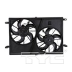TYC 621930 Dual Radiator and Condenser Fan Assembly - view 1