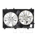 TYC 622010 Dual Radiator and Condenser Fan Assembly - view 1