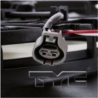TYC 622010 Dual Radiator and Condenser Fan Assembly - view 3