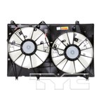 TYC 622020 Dual Radiator and Condenser Fan Assembly - view 4
