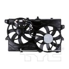 TYC 622030 Dual Radiator and Condenser Fan Assembly - view 3