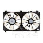 TYC 622060 Dual Radiator and Condenser Fan Assembly - view 4