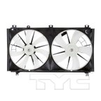 TYC 622070 Dual Radiator and Condenser Fan Assembly - view 1