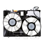TYC 622080 Dual Radiator and Condenser Fan Assembly - view 3