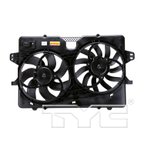TYC 622120 Dual Radiator and Condenser Fan Assembly - view 4