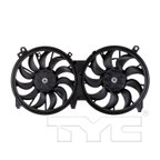 TYC 622150 Dual Radiator and Condenser Fan Assembly - view 1