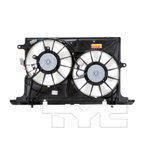 TYC 622160 Dual Radiator and Condenser Fan Assembly - view 4