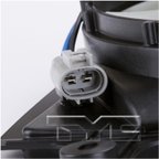 TYC 622160 Dual Radiator and Condenser Fan Assembly - view 3