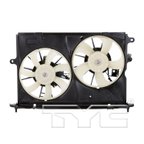 TYC 622170 Dual Radiator and Condenser Fan Assembly - Left - view 1