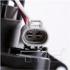 TYC 622170 Dual Radiator and Condenser Fan Assembly - Left - view 4