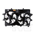 TYC 622180 Dual Radiator and Condenser Fan Assembly - view 4