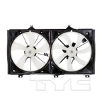 TYC 622200 Dual Radiator and Condenser Fan Assembly - view 1