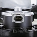 TYC 622200 Dual Radiator and Condenser Fan Assembly - view 3