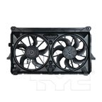 TYC 622220 Dual Radiator and Condenser Fan Assembly - view 1