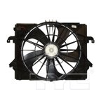 TYC 622320 Dual Radiator and Condenser Fan Assembly - view 3