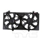 TYC 622350 Dual Radiator and Condenser Fan Assembly - view 4
