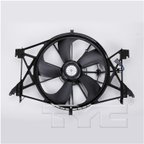 TYC 622360 Dual Radiator and Condenser Fan Assembly - view 1