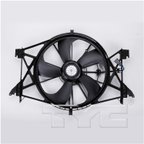 TYC 622360 Dual Radiator and Condenser Fan Assembly - view 2