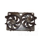 TYC 622410 Dual Radiator and Condenser Fan Assembly - view 1
