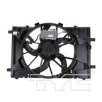 TYC 622430 Dual Radiator and Condenser Fan Assembly - view 6