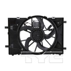 TYC 622430 Dual Radiator and Condenser Fan Assembly - view 1