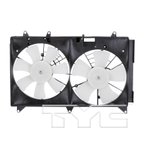 TYC 622510 Dual Radiator and Condenser Fan Assembly - view 1