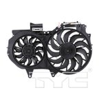 TYC 622540 Dual Radiator and Condenser Fan Assembly - view 2