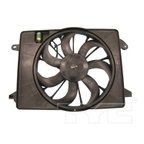 TYC 622550 Dual Radiator and Condenser Fan Assembly - view 4