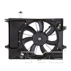 TYC 622580 Dual Radiator and Condenser Fan Assembly - view 1