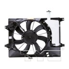 TYC 622580 Dual Radiator and Condenser Fan Assembly - view 4