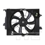 TYC 622590 Dual Radiator and Condenser Fan Assembly - view 1