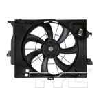 TYC 622590 Dual Radiator and Condenser Fan Assembly - view 2