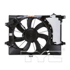 TYC 622600 Dual Radiator and Condenser Fan Assembly - view 5