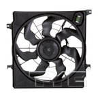 TYC 622620 Dual Radiator and Condenser Fan Assembly - view 1