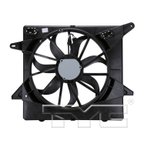 TYC 622650 Dual Radiator and Condenser Fan Assembly - view 6