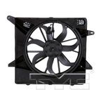 TYC 622650 Dual Radiator and Condenser Fan Assembly - view 2