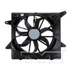 TYC 622650 Dual Radiator and Condenser Fan Assembly - view 5