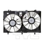 TYC 622670 Dual Radiator and Condenser Fan Assembly - view 5