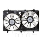 TYC 622670 Dual Radiator and Condenser Fan Assembly - view 4