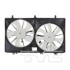 TYC 622680 Dual Radiator and Condenser Fan Assembly - view 1
