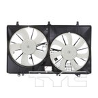 TYC 622680 Dual Radiator and Condenser Fan Assembly - view 2