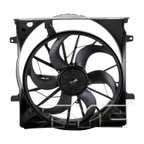 TYC 622690 Dual Radiator and Condenser Fan Assembly - view 2