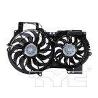 TYC 622710 Dual Radiator and Condenser Fan Assembly - view 2