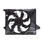 TYC 622730 Dual Radiator and Condenser Fan Assembly - view 3