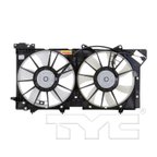 TYC 622750 Dual Radiator and Condenser Fan Assembly - view 4