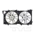 TYC 622750 Dual Radiator and Condenser Fan Assembly - view 1