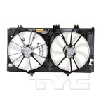 TYC 622760 Dual Radiator and Condenser Fan Assembly - view 6