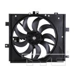 TYC 622770 Dual Radiator and Condenser Fan Assembly - view 2
