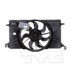 TYC 622800 Dual Radiator and Condenser Fan Assembly - view 3